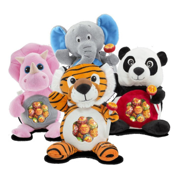 Plush Figure Backpack With 16 Lollipops_1